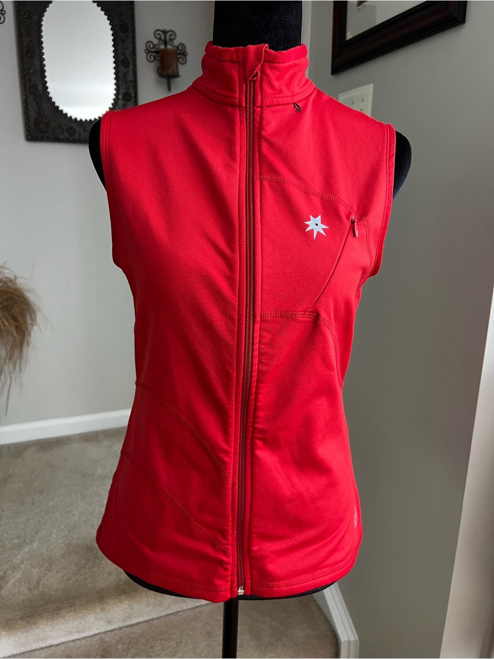 ISIS for Women Performance Running Cycling Vest Women’s S Zip Pockets